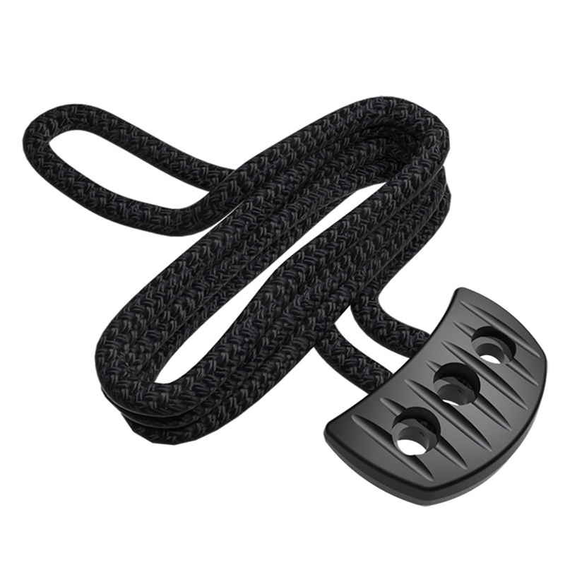 Snubber PULL w/Rope – Black [S51390]