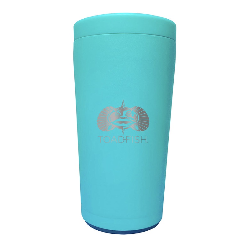 Toadfish Non-Tipping Can Cooler 2.0 – Universal Design – Teal [5004]