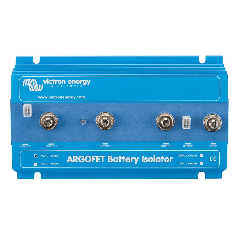 Victron ArgoFET Battery Isolator – 100AMP – 2 Batteries [ARG100201020]