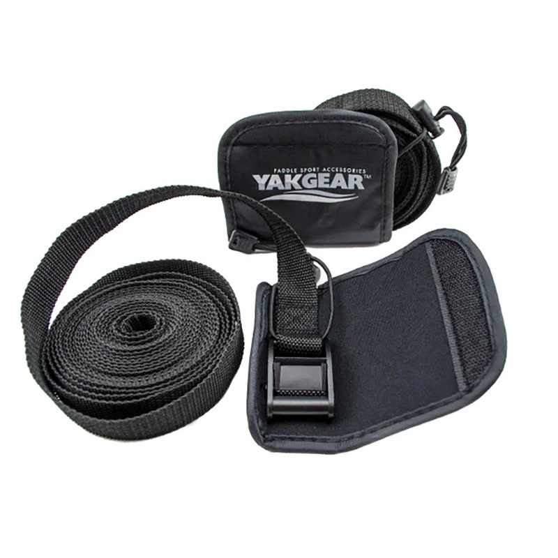 YakGear 15′ Tie Down Straps w/Cover [TDSTP1]