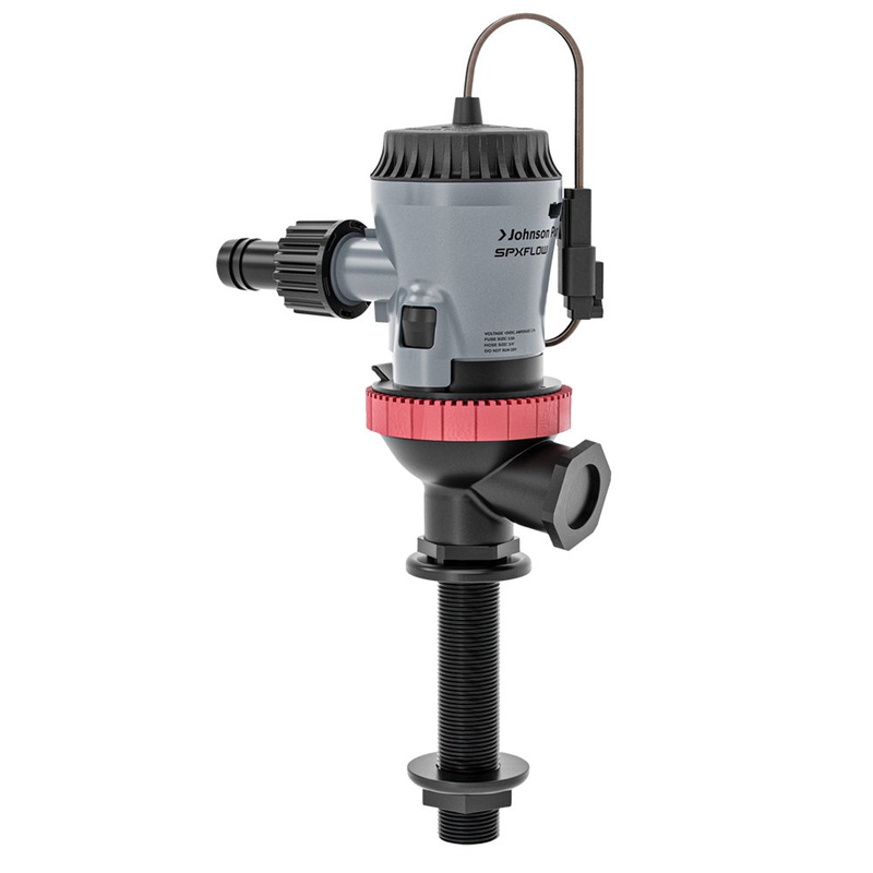 Johnson Pump Aqua O2 Flex Mount 500 GPH Aerator Pump – 12V [10-13642-01]