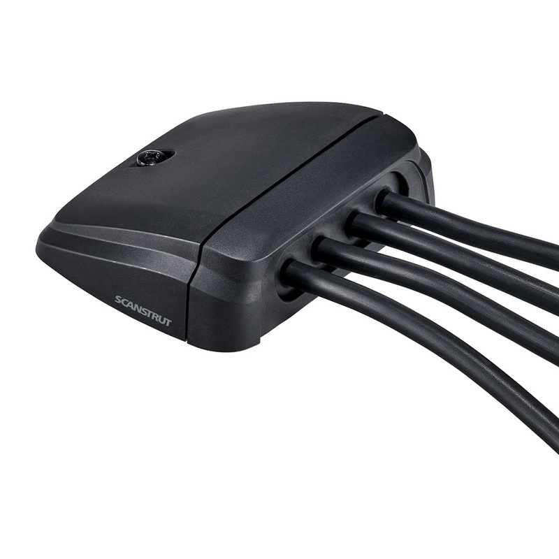 Scanstrut Horizontal Multi Cable Seal – Black [DS-H-MULTI-BLK]