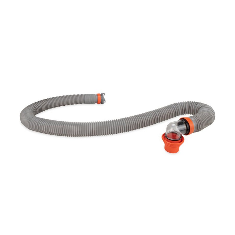Camco Rhino X RV 20′ Sewer Hose Kit – Pre-Attached 360-Degree Swivel Fittings [39390]