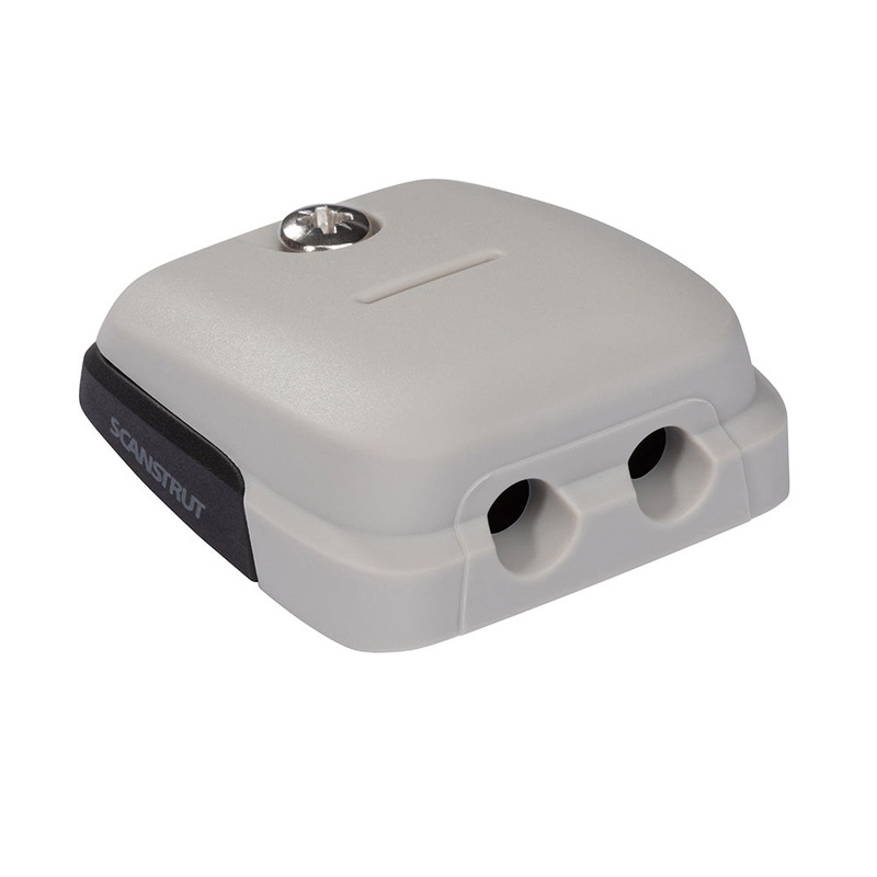 Scanstrut Horizontal Double-Entry Cable Seal – Grey [DS-HD6]