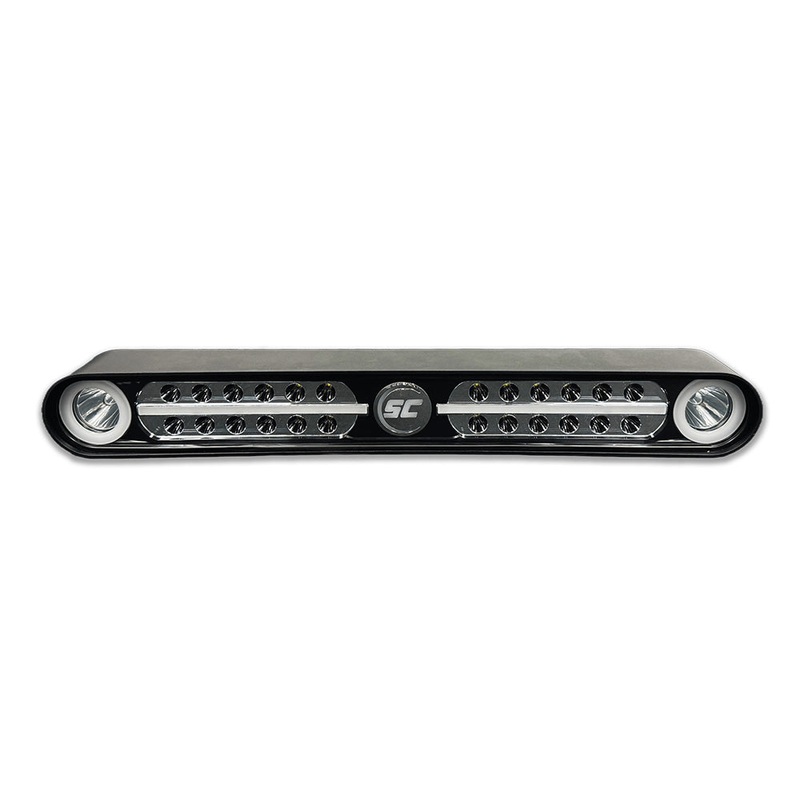 Shadow-Caster Eagle Ray LED Light Bar – Black Housing  Dual Optics [SCM-EAGLE-RAY-BK]