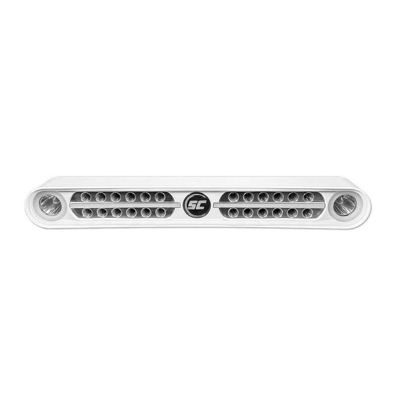 Shadow-Caster Eagle Ray LED Light Bar – White Housing  Dual Optics [SCM-EAGLE-RAY-WH]