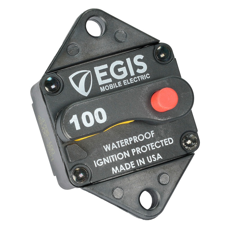 Egis 100A Panel Mount Circuit Breaker – 285 Series [4706-100]