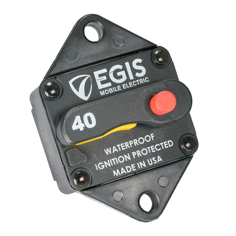Egis 40A Panel Mount Circuit Breaker – 285 Series [4706-040]