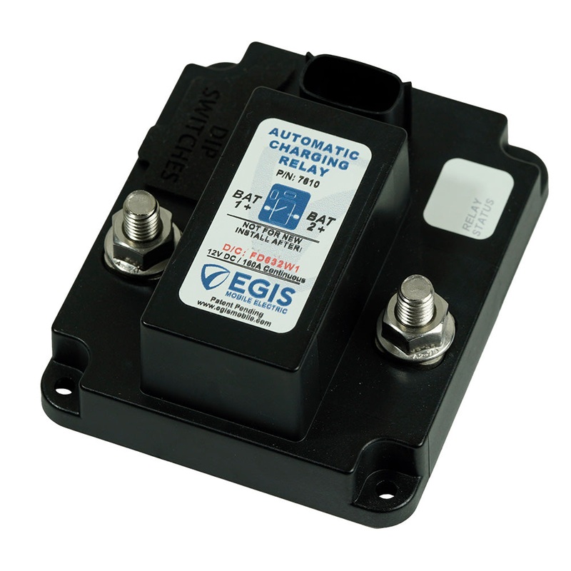 Egis Automatic Charging Relay Plus – 160A – 24V [7610-24]