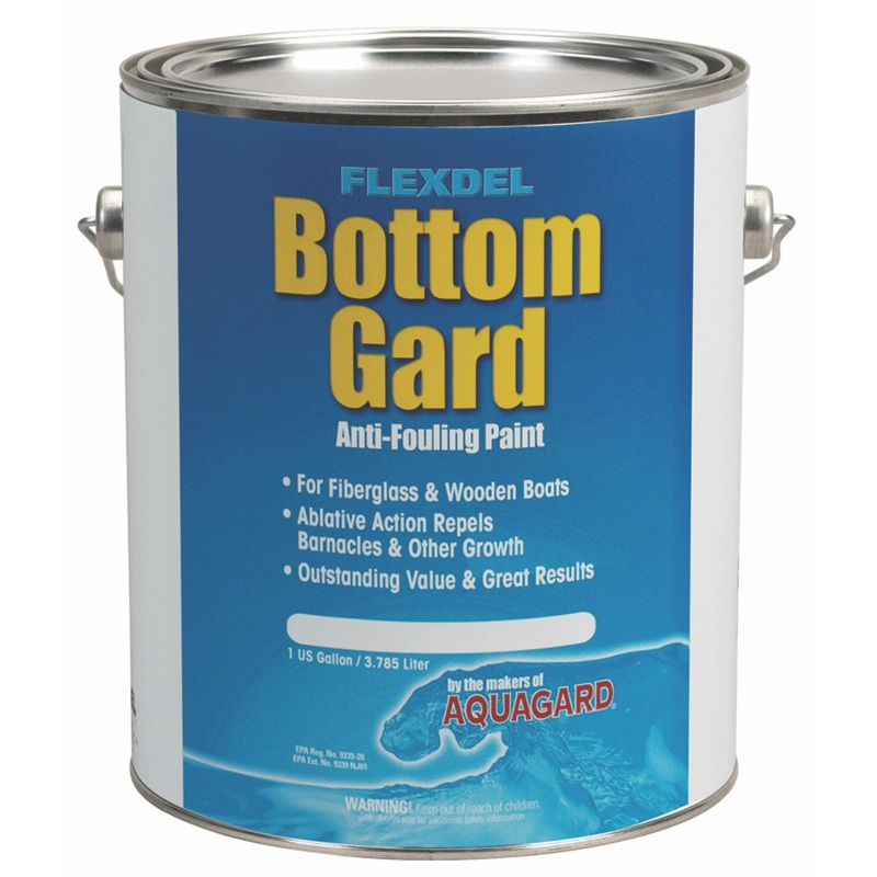Flexdel Bottom Gard Antifouling Paint Black Gallon