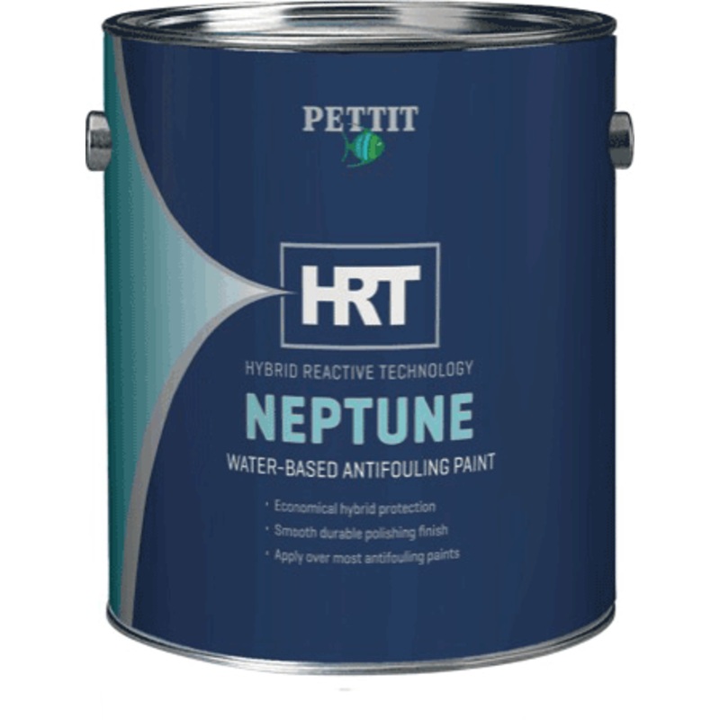 Pettit Neptune HRT Water-Based Antifouling Paint Black Quart