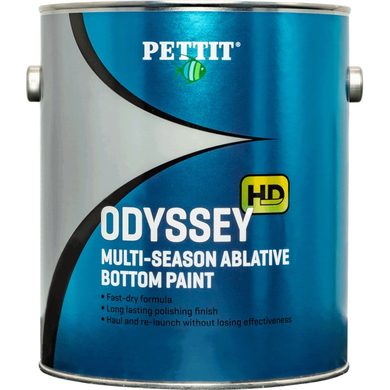 Pettit Odyssey HD Multi-Season Ablative Antifouling Paint Black Gallon