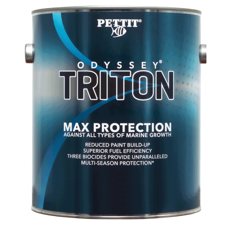 Pettit Odyssey Triton Multi-Season Antifouling Paint Black Gallon
