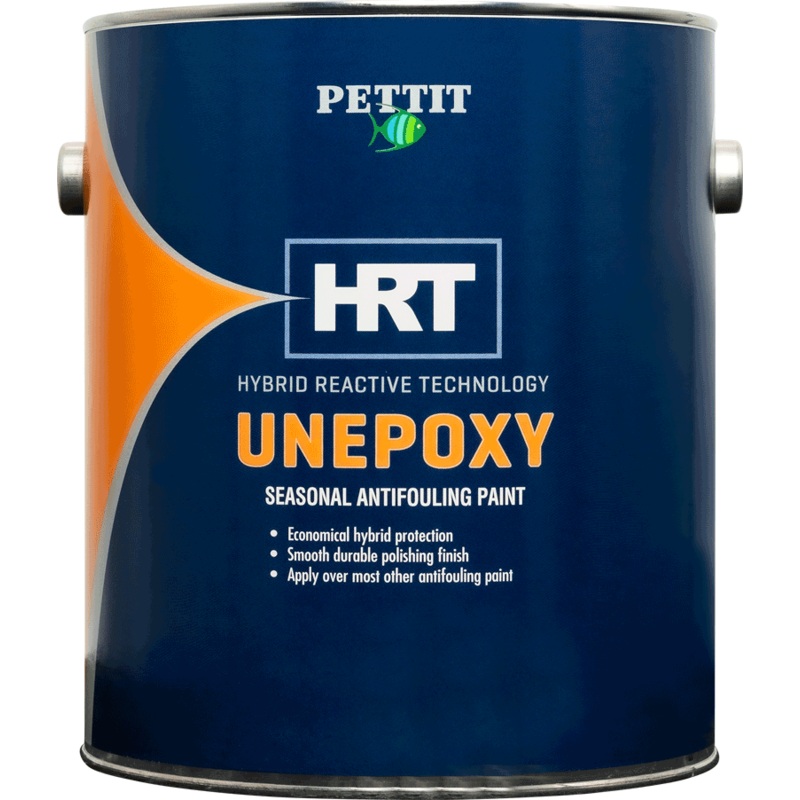 Pettit Unepoxy HRT Seasonal Antifouling Paint Black Quart