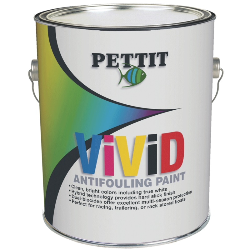 Pettit Vivid Ablative Antifouling Paint Black Gallon