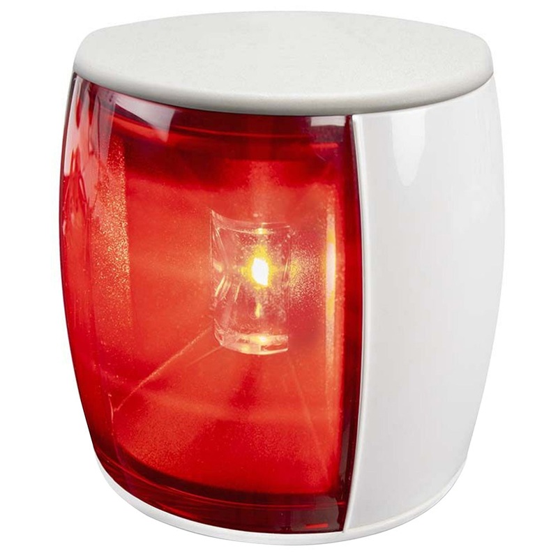 Hella Marine NaviLED PRO Port Navigation Lamp – White Shroud – Red Lens – 3NM [017460111]