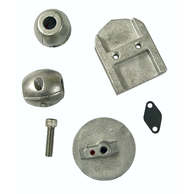 Performance Metals Mercruiser Alpha 1 Gen 1 Complete Anode Kit – Aluminum [10108A]