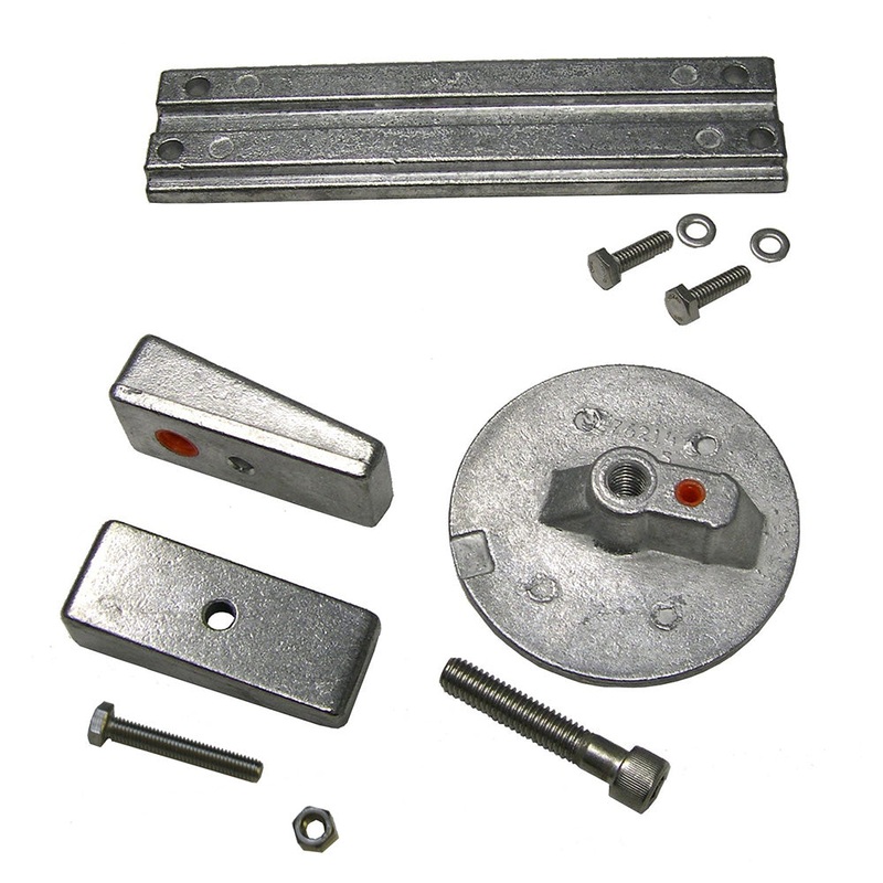 Performance Metals Mercury Verado 4  Optimax Complete Anode Kit – Aluminum [10202A]