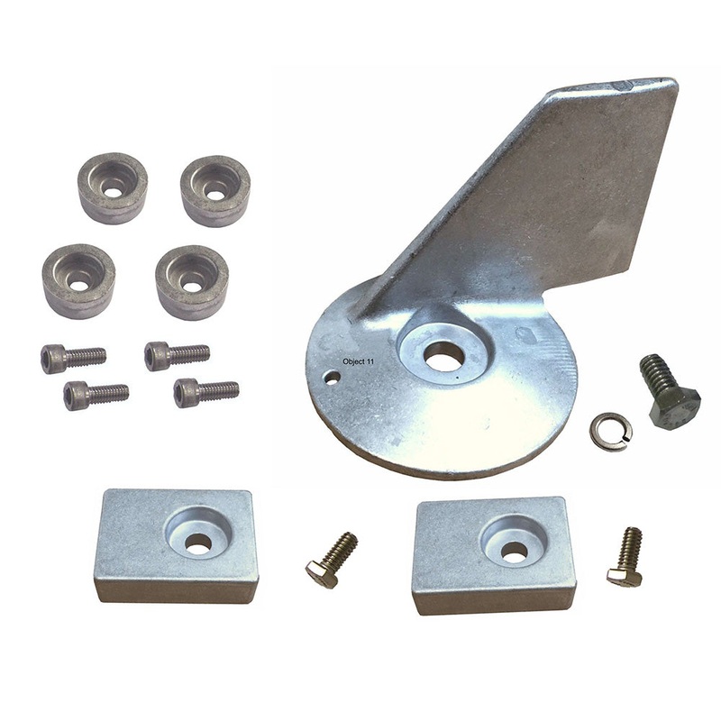 Performance Metals Suzuki 40-50HP Outboard Complete Anode Kit – Aluminum [10480A]