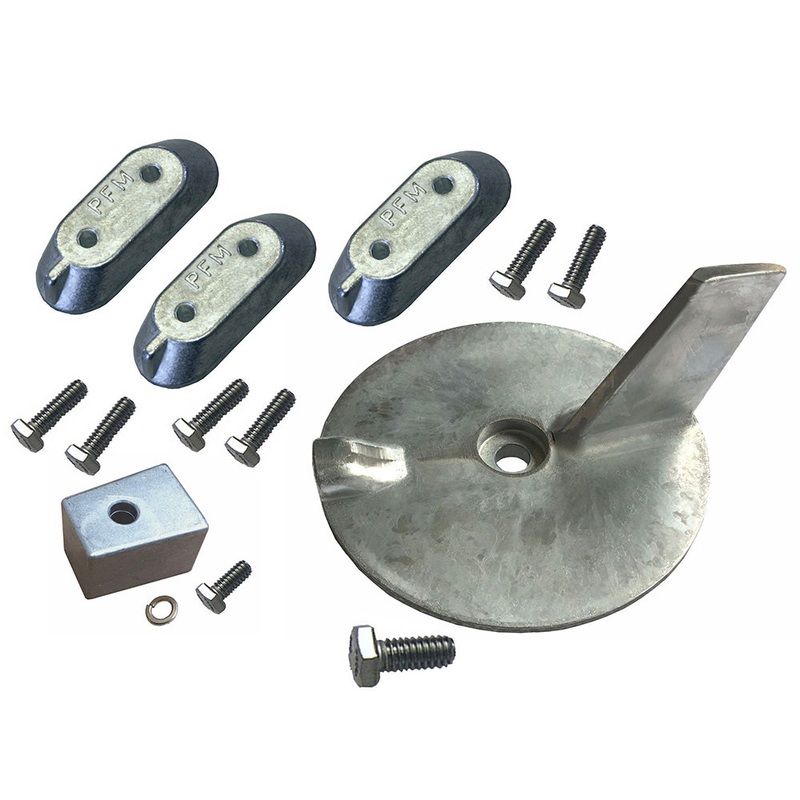 Performance Metals Yamaha 30-60HP Outboard Complete Anode Kit – Aluminum [10490A]