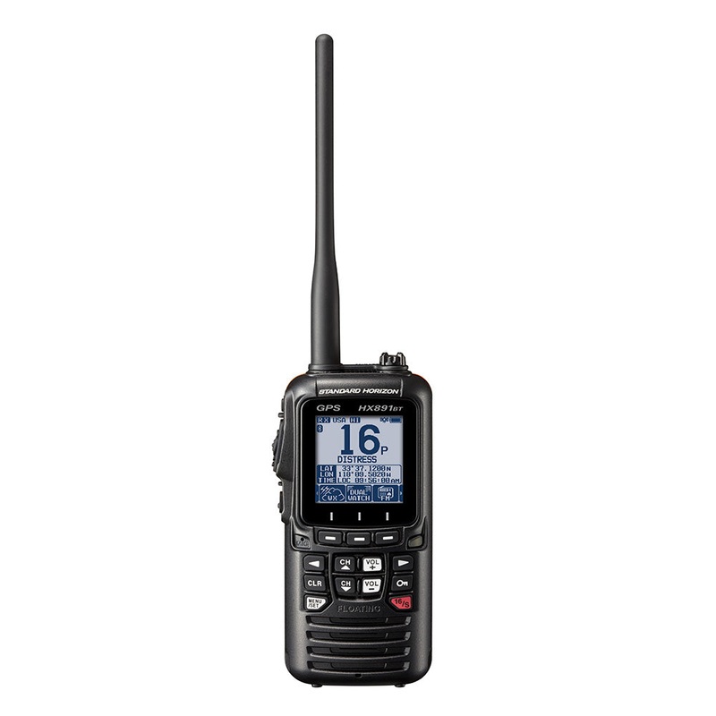 Standard Horizon HX891BT Handheld VHF w/Bluetooth – Black [HX891BTBK]