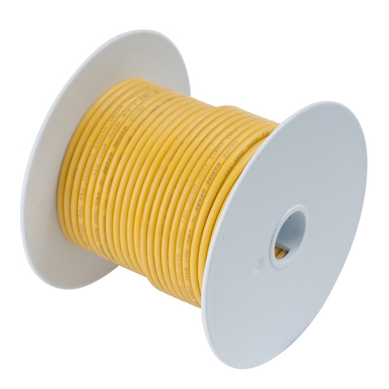 Ancor Yellow 2/0 AWG Tinned Copper Battery Cable – 200′ [117920]