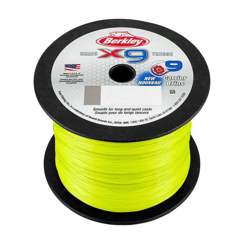 Berkley x9 Flame Green Braid – 10lb – 2188 yds – X9BBK10-GG [1486872]