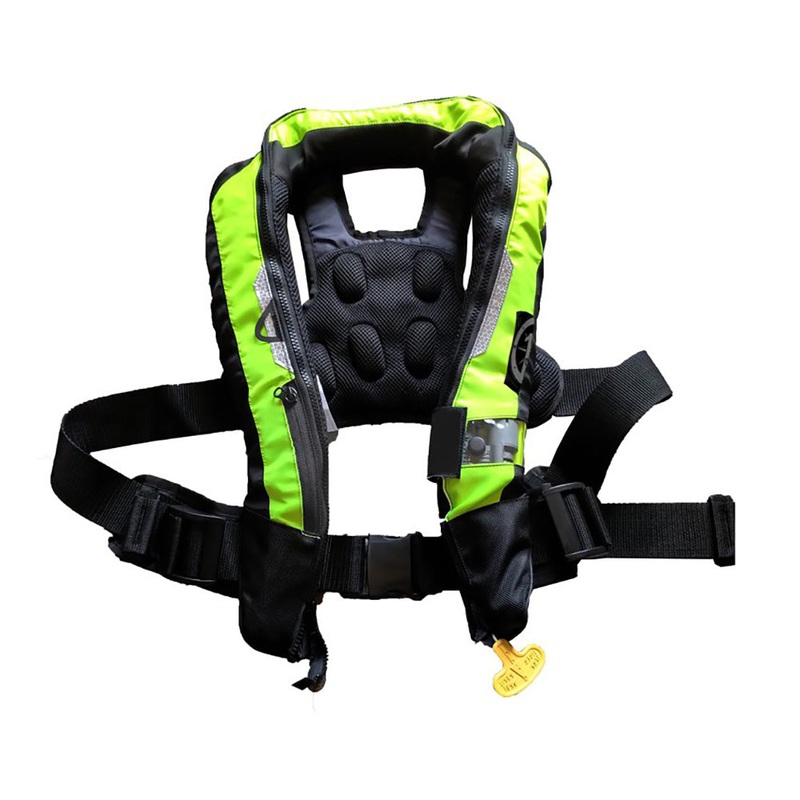 First Watch Auto/Manual Convertible 38g Inflatable PFD – Hi-Vis Yellow [FW-40PROA/M-HV]