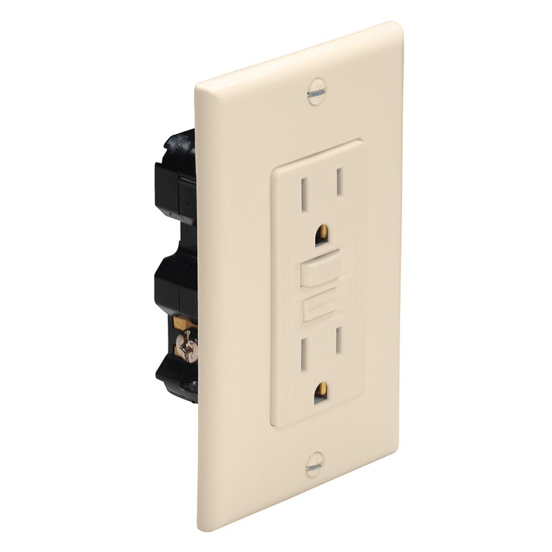 Marinco Ground Fault Circuit Interrupter (GFCI) – Ivory [1591-FI]