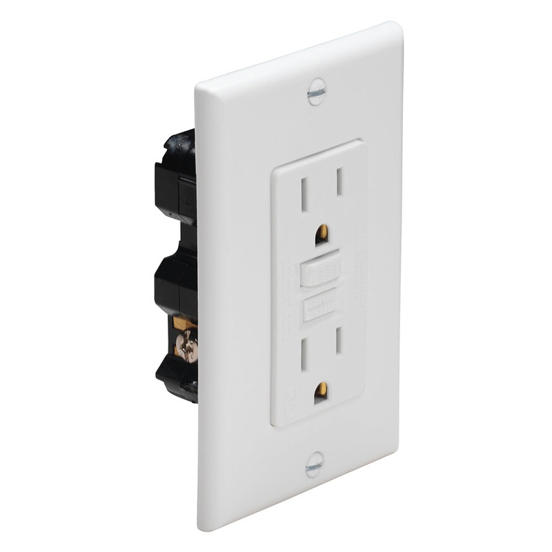 Marinco Ground Fault Circuit Interrupter (GFCI) – White [1591-FI.WHITE]