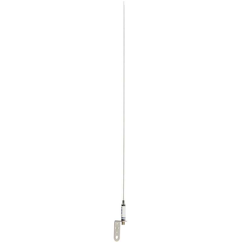 Scout 3′ Stainless VHF Whip 3dB w/Bracket f/Sailboats – No Cable [PF AN NVHF00012T]