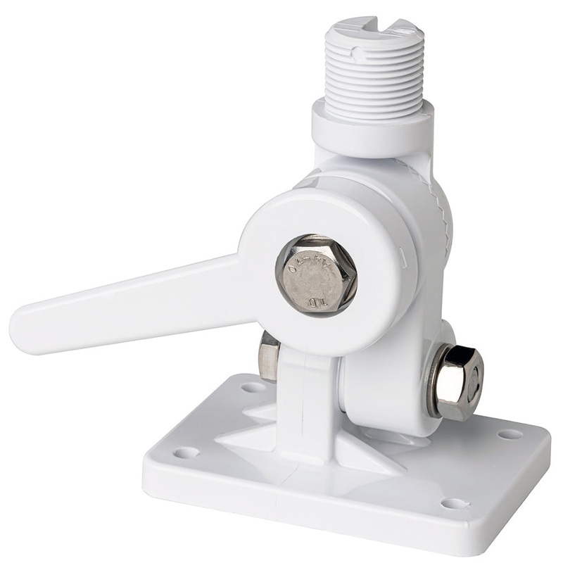 Scout Four-Way Nylon Ratchet Mount – White [PF AC NBASE001]