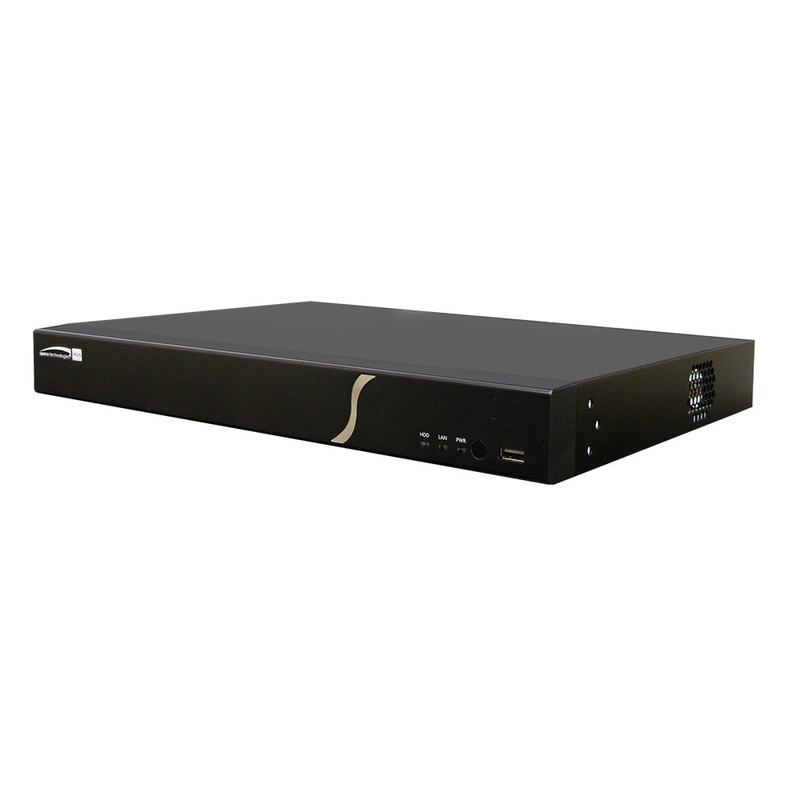Speco 6 Channel Hybrid Digital Video Recorder – 4 Configurable Hybrid Channels + 2 IP Channels [H6HRLN2TB]