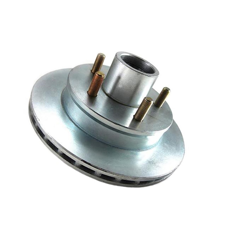 Load Rite Rotor Complete Kit Vented 9.75″ Integral, No Grease 5 Stud Dacromet Finish Knott [4265.47K]