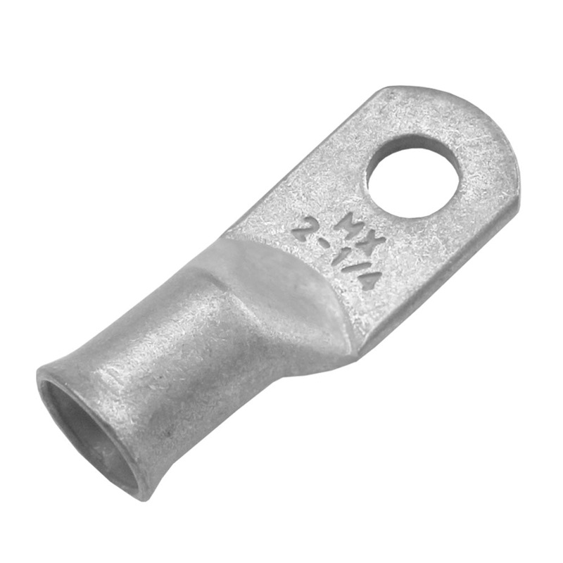 Pacer Tinned Lug 2 AWG – 1/4″ Stud Size – 10 Pack [TAE2-14R-10]