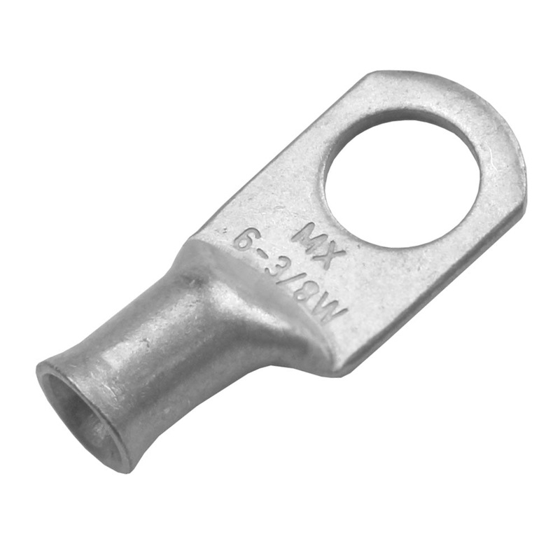 Pacer Tinned Lug 6 AWG – 3/8″ Stud Size – 10 Pack [TAE6-38R-10]