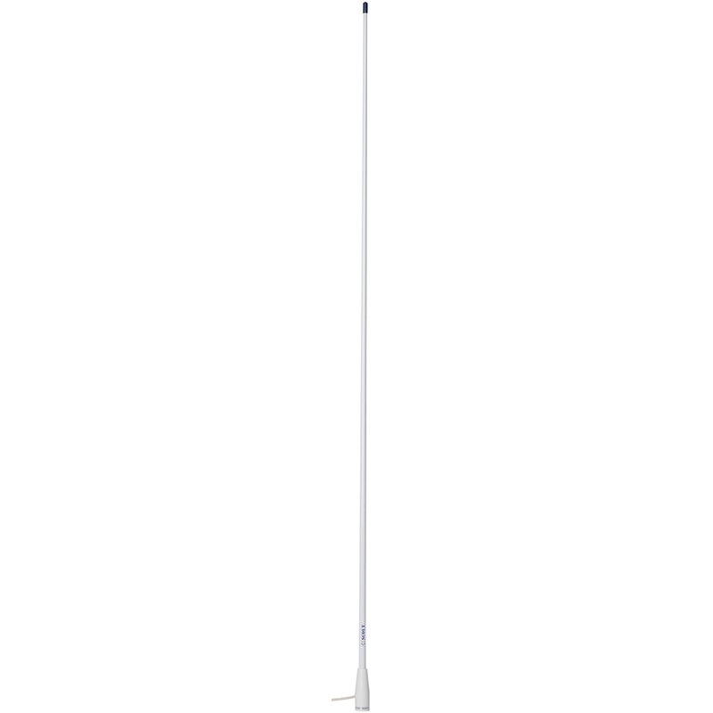 Scout 5′ White VHF Antenna 3dB Nylon Ferrule w/5M RG-58 Coax KS-22 [PF AN NVHF00002T]