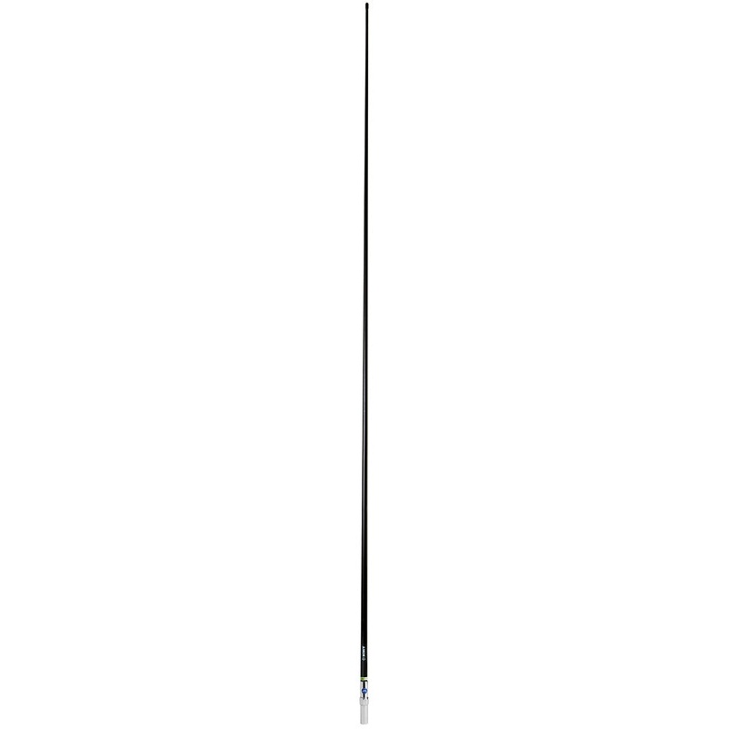 Scout 8′ QuickFit Black VHF Antenna w/5M Cable + FME Quick 6 Foam Filled 6db Solid Brass  Copper Element [PF AN NVHF00042T]