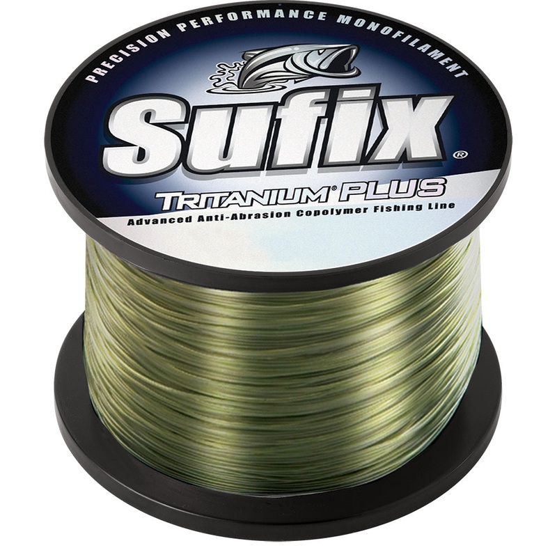 Sufix Tritanum Plus – 14lb – Dark Green – 1100 yds [696-114G]