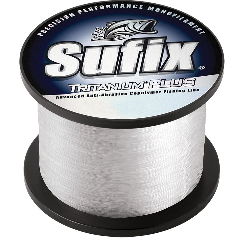 Sufix Tritanum Plus – 17lb – Clear – 3370 yds [696-217]
