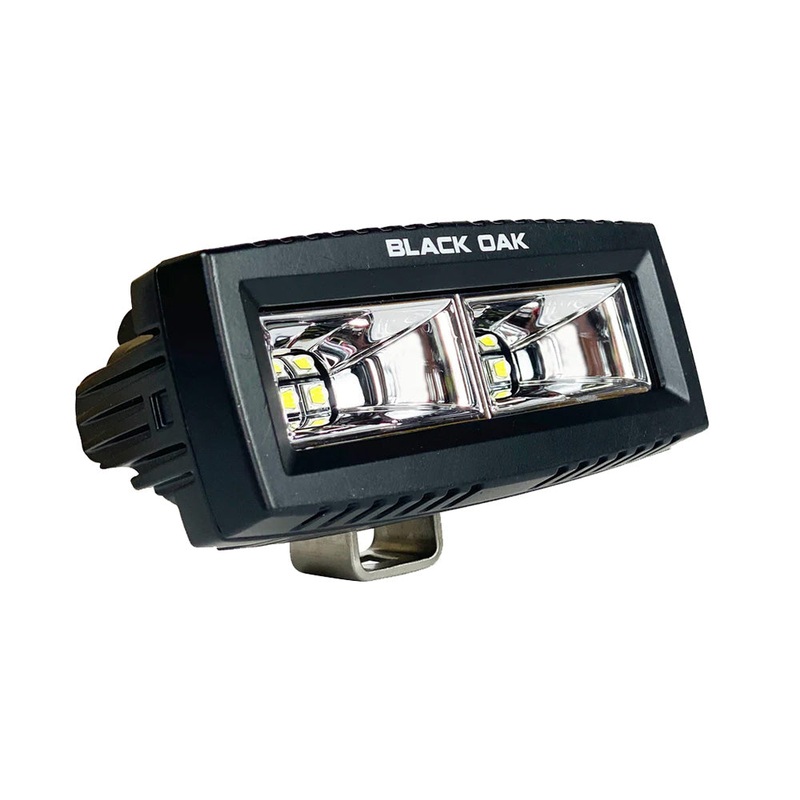 Black Oak 4″ Marine Spreader Light Flood Scene LED Pro Series 3.0 – Black [4BMS-S]