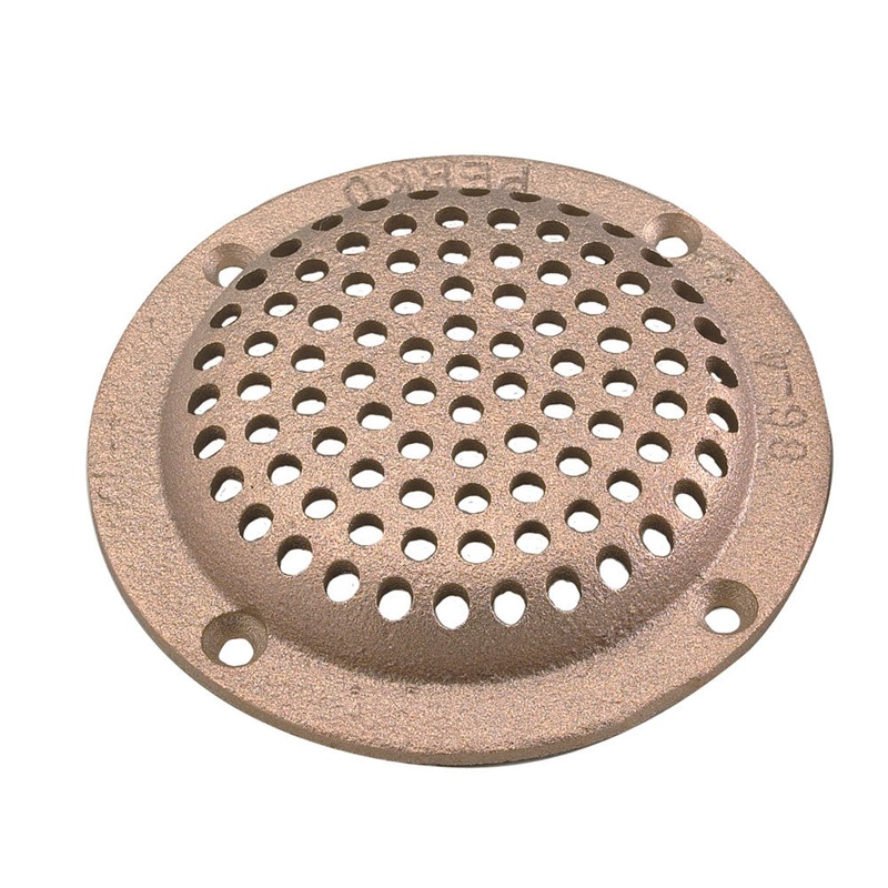 Perko 6″ Round Bronze Strainer MADE IN THE USA [0086006PLB]