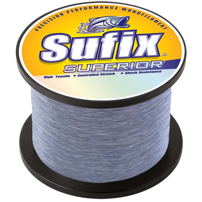 Sufix Superior Smoke Blue Monofilament – 30lb – 450 yds [634-130]