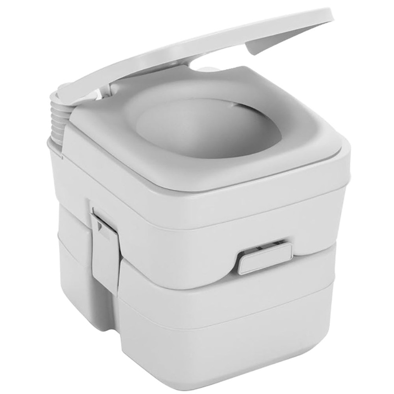 Dometic 965 Portable Toilet w/Mounting Brackets- 5 Gallon – Platinum [311096506]