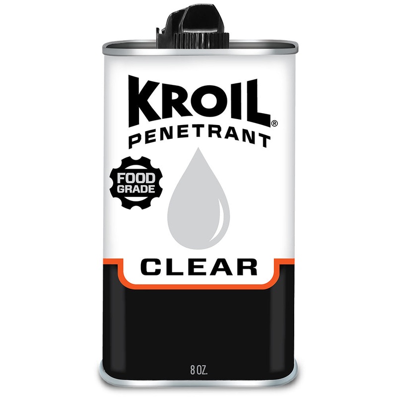 Kroil Clear Food Grade Penetrating Oil – Drip – 8oz Can [CKL081]