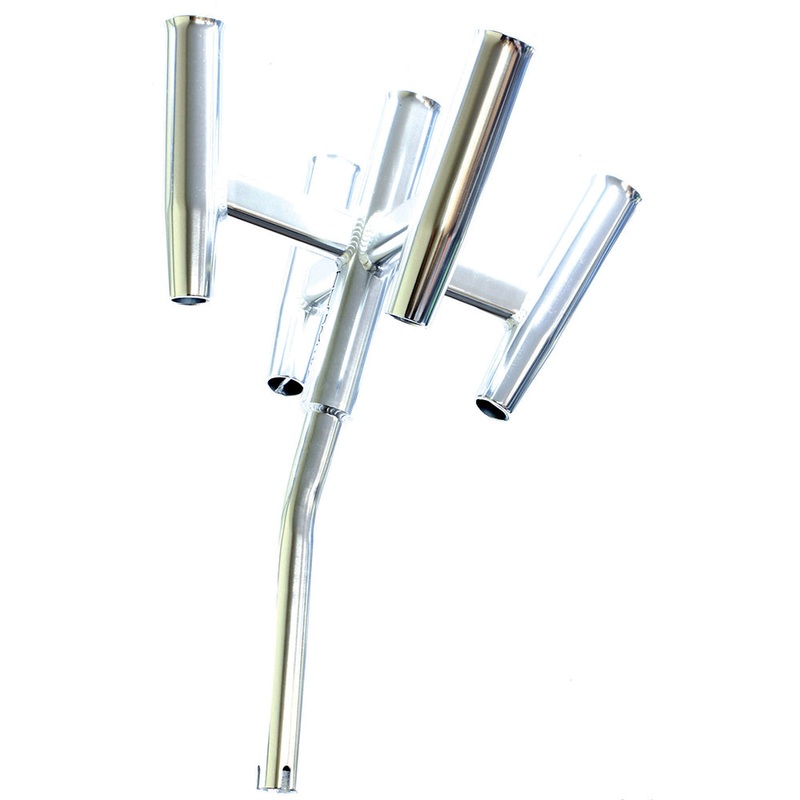 Tigress Five Banger Aluminum Rod Holder – Bent Butt [88157-1]