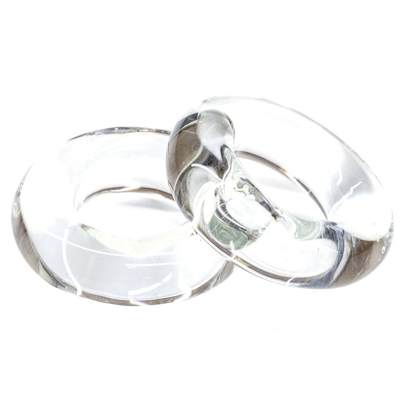 Tigress Glass Outrigger Rings – Pair [88650]