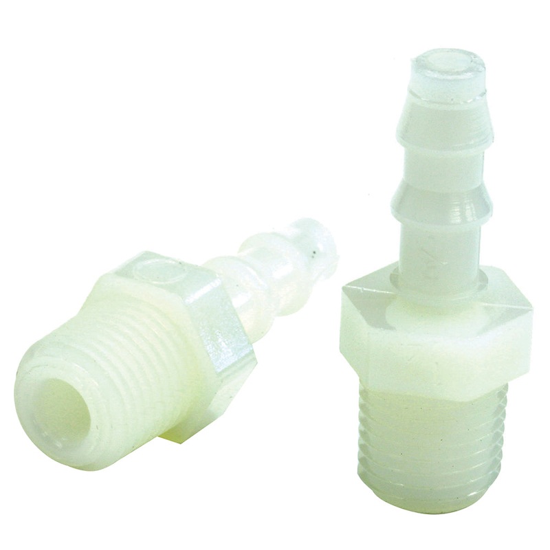 Tigress Nylon Pipe to Hose Adapter – 1/4″ IPS [77911]