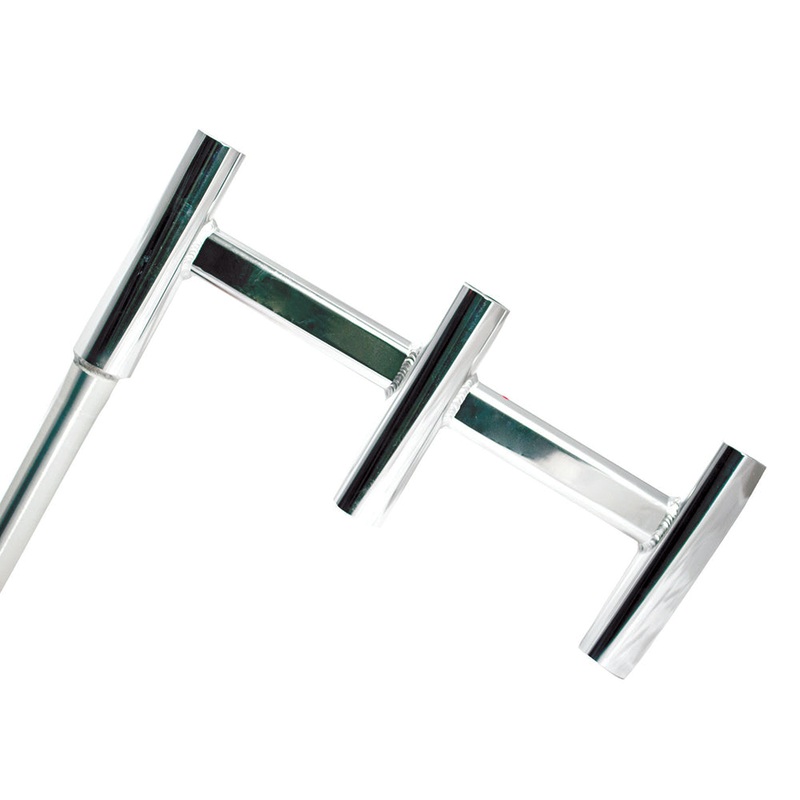 Tigress Offset Triple Aluminum Rod Holder – Straight Butt [88149-1]