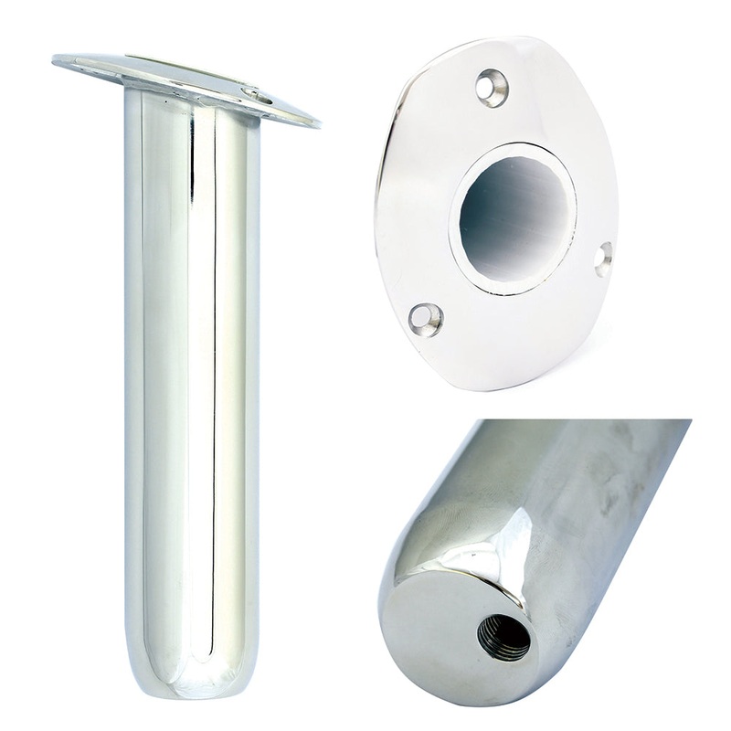 Tigress Oval Head Closed Base Rod Holder – 0 Degree – 9″ [88537]